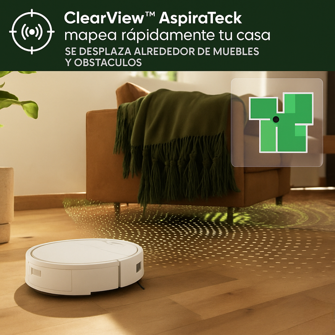 Mini Robot Aspirador Aspirateck